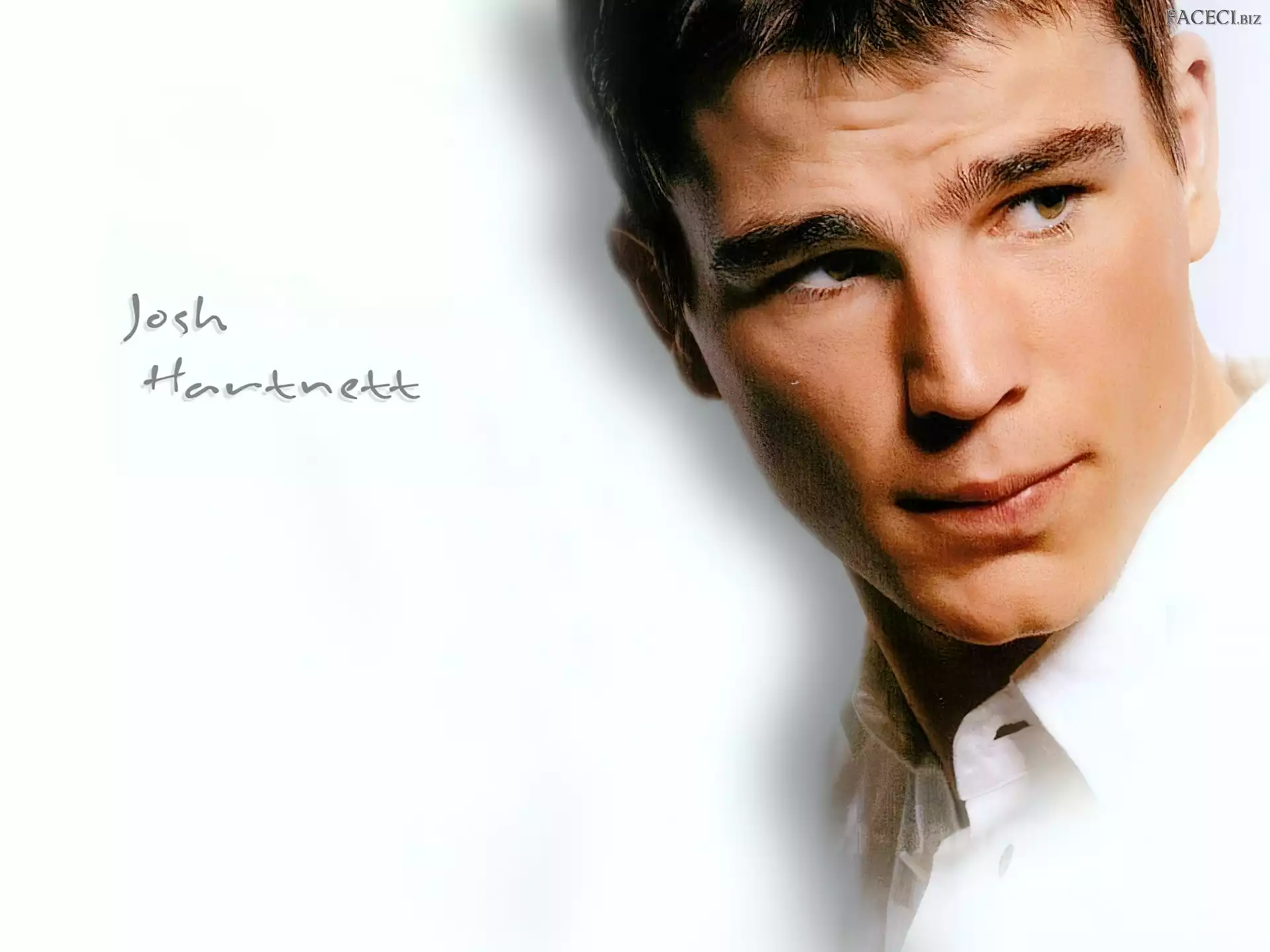 Josh Hartnett, brązowe oczy
